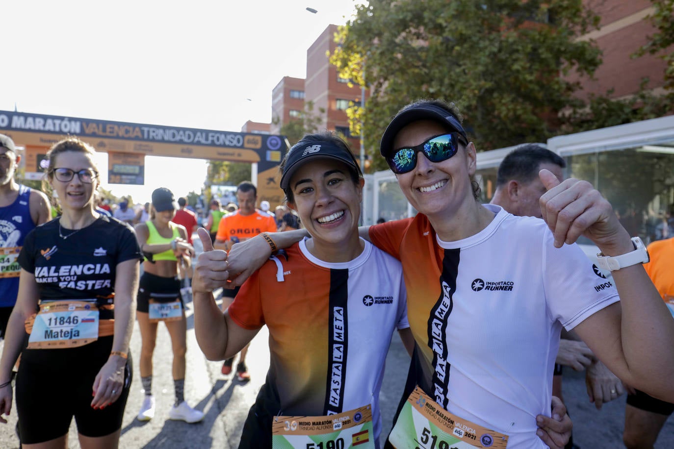 Fotos: Búscate en la meta del Medio Maratón de Valencia 2021 (2)