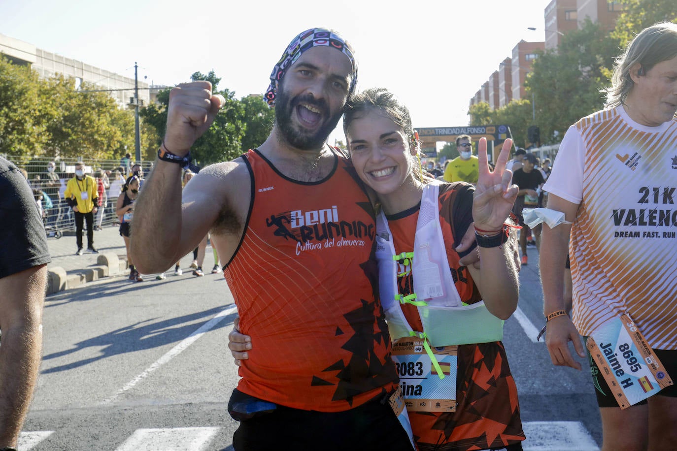 Fotos: Búscate en la meta del Medio Maratón de Valencia 2021 (2)