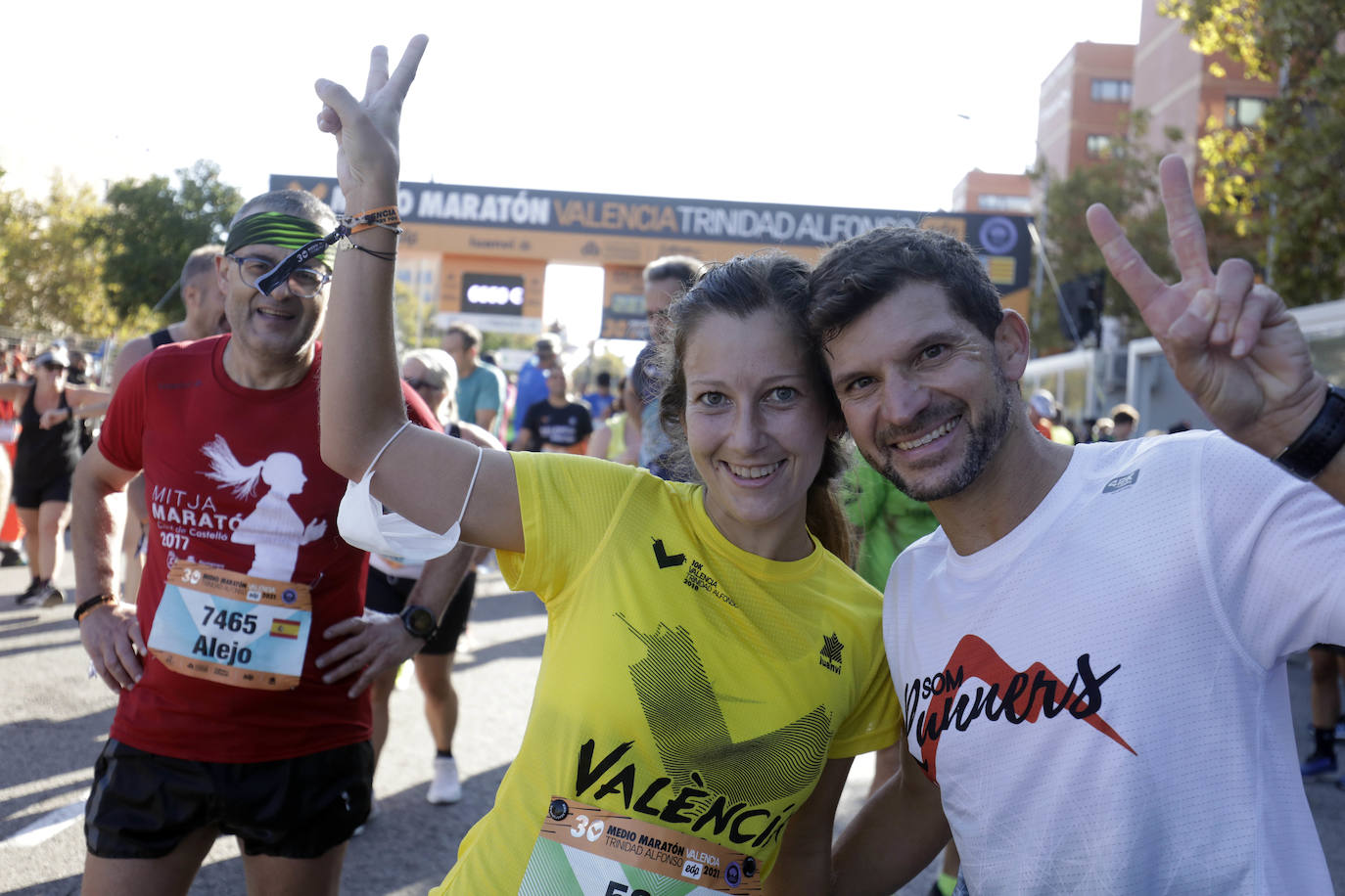 Fotos: Búscate en la meta del Medio Maratón de Valencia 2021 (2)