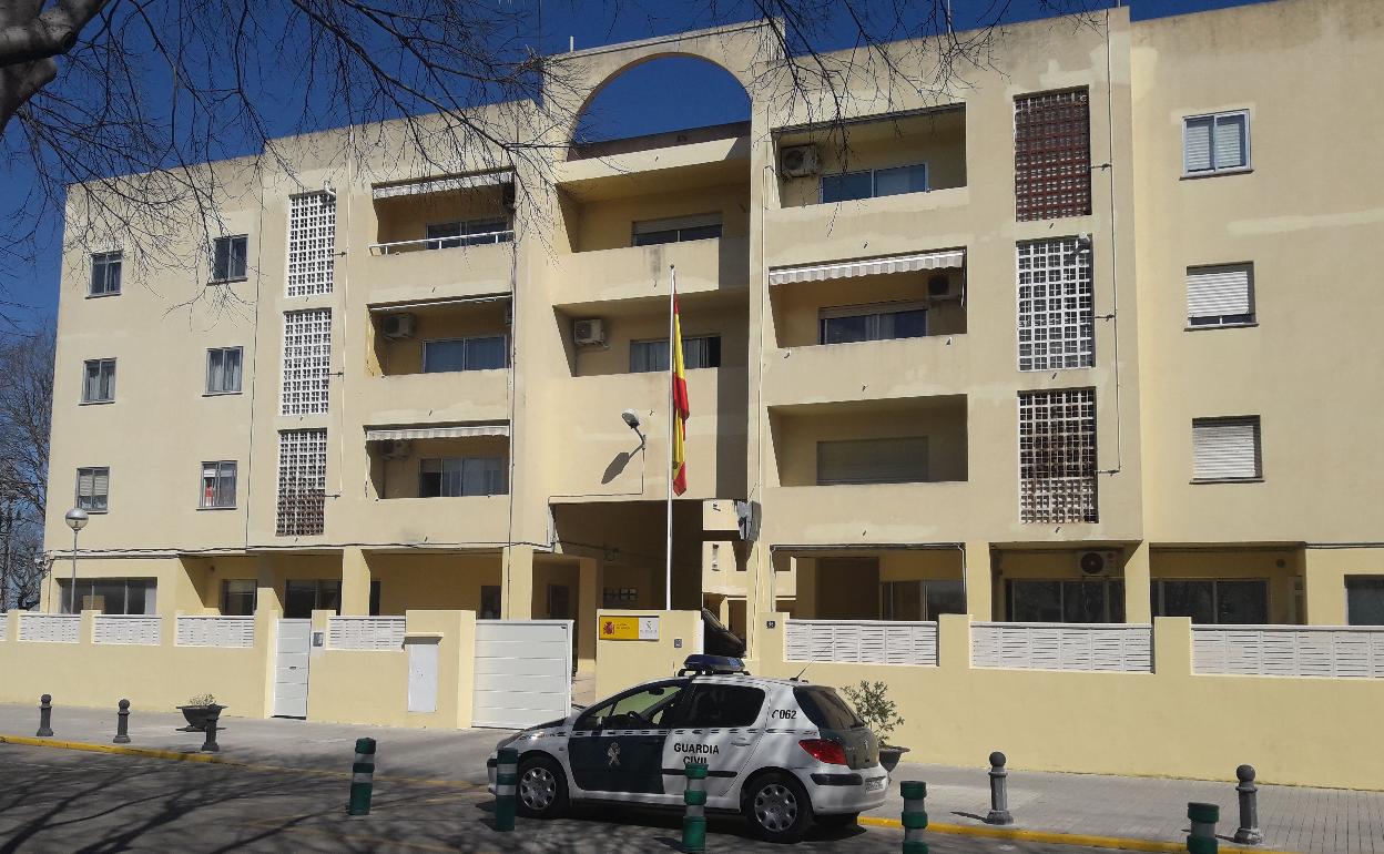 Cuartel de la Guardia Civil de Oliva. 