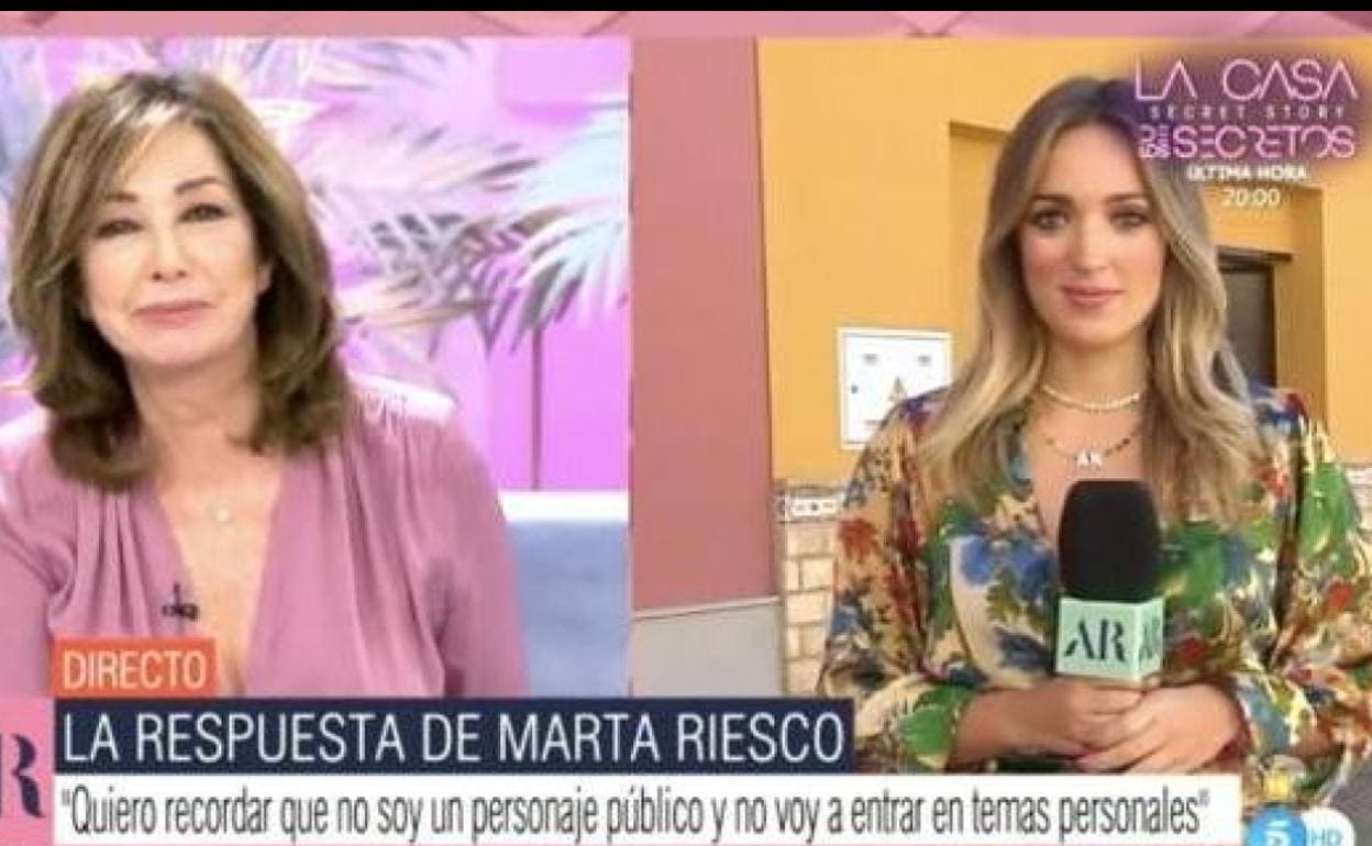 Marta Riesco, reportera de 'El programa de Ana Rosa'. 