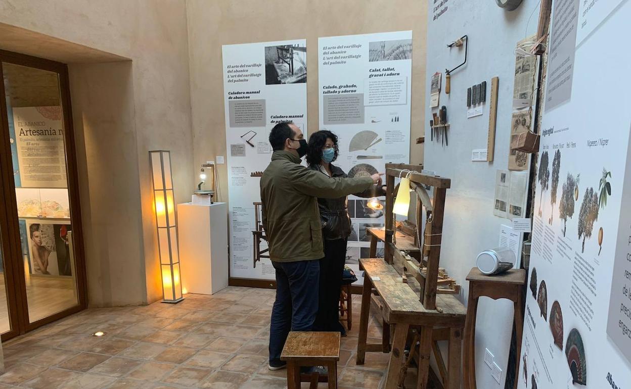El Museu del Palmito de Aldaia estrena una sección dedicada al taller de varillas