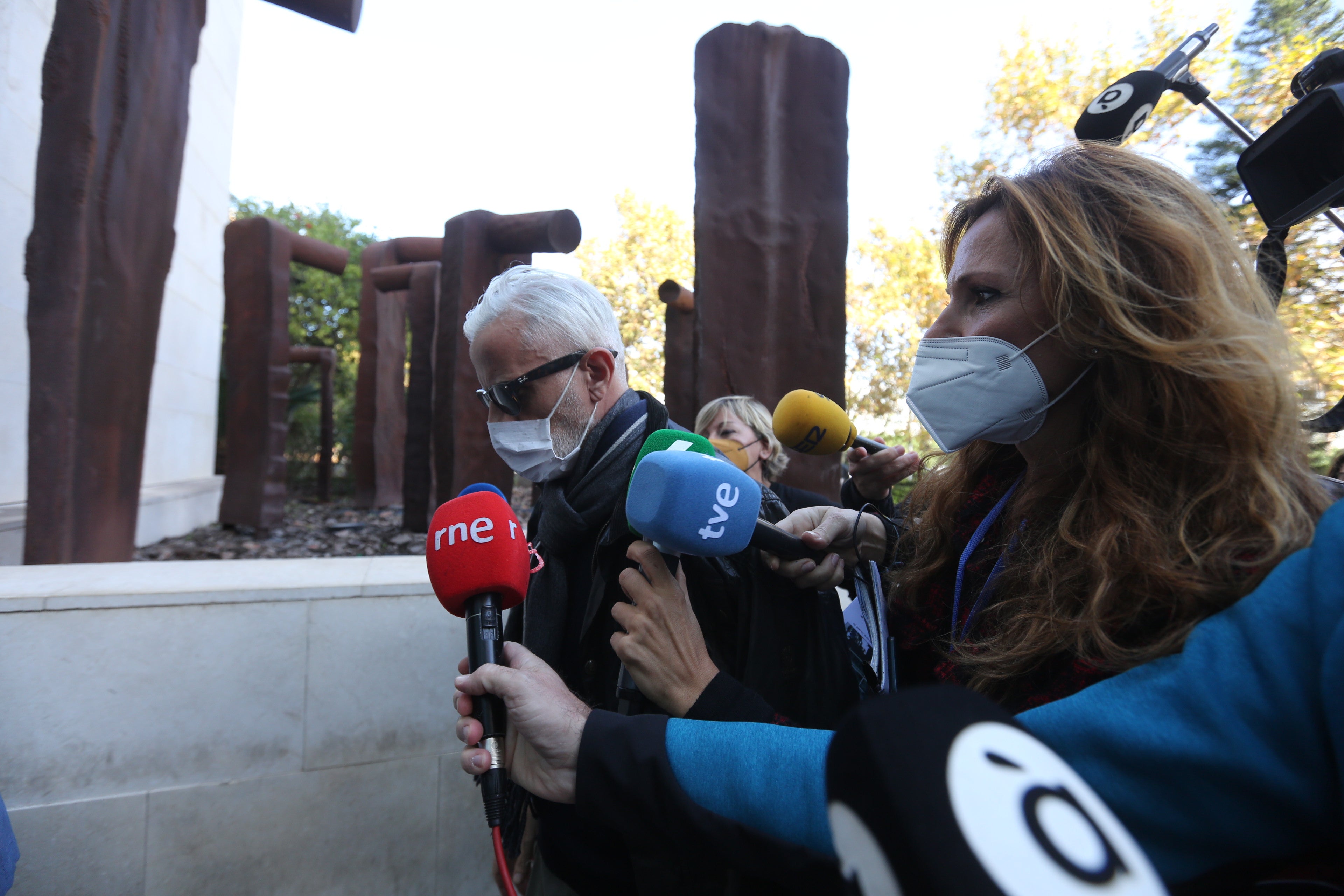 Marcos Benavent a su llegada a la Ciudad de la Justicia de Valencia, para declarar frente al Juzgado de Instrucción número 18.