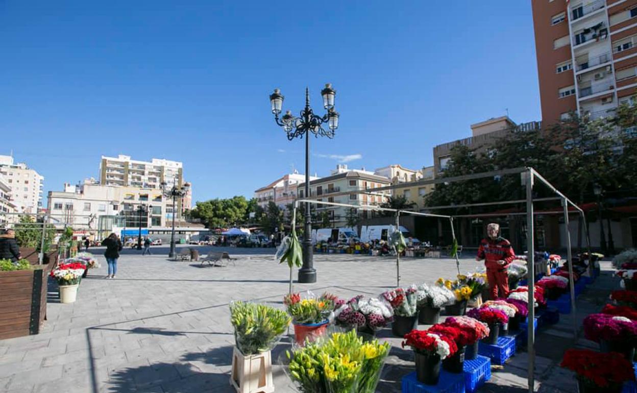 Mercado de las Flores de Gandia, en una imagen de archivo. 