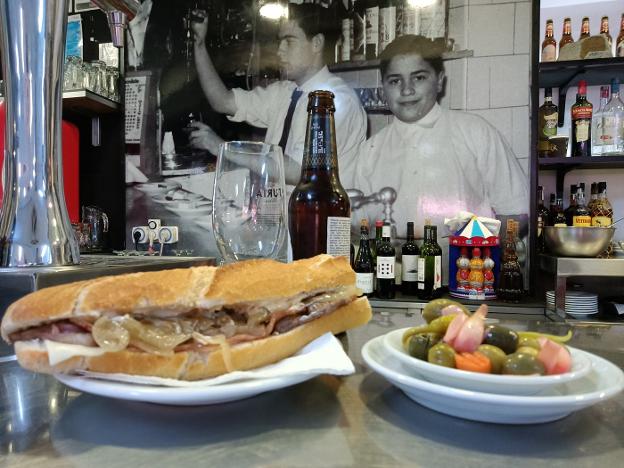 El famoso 'Ruzafín' del bar Mercado de Ruzafa