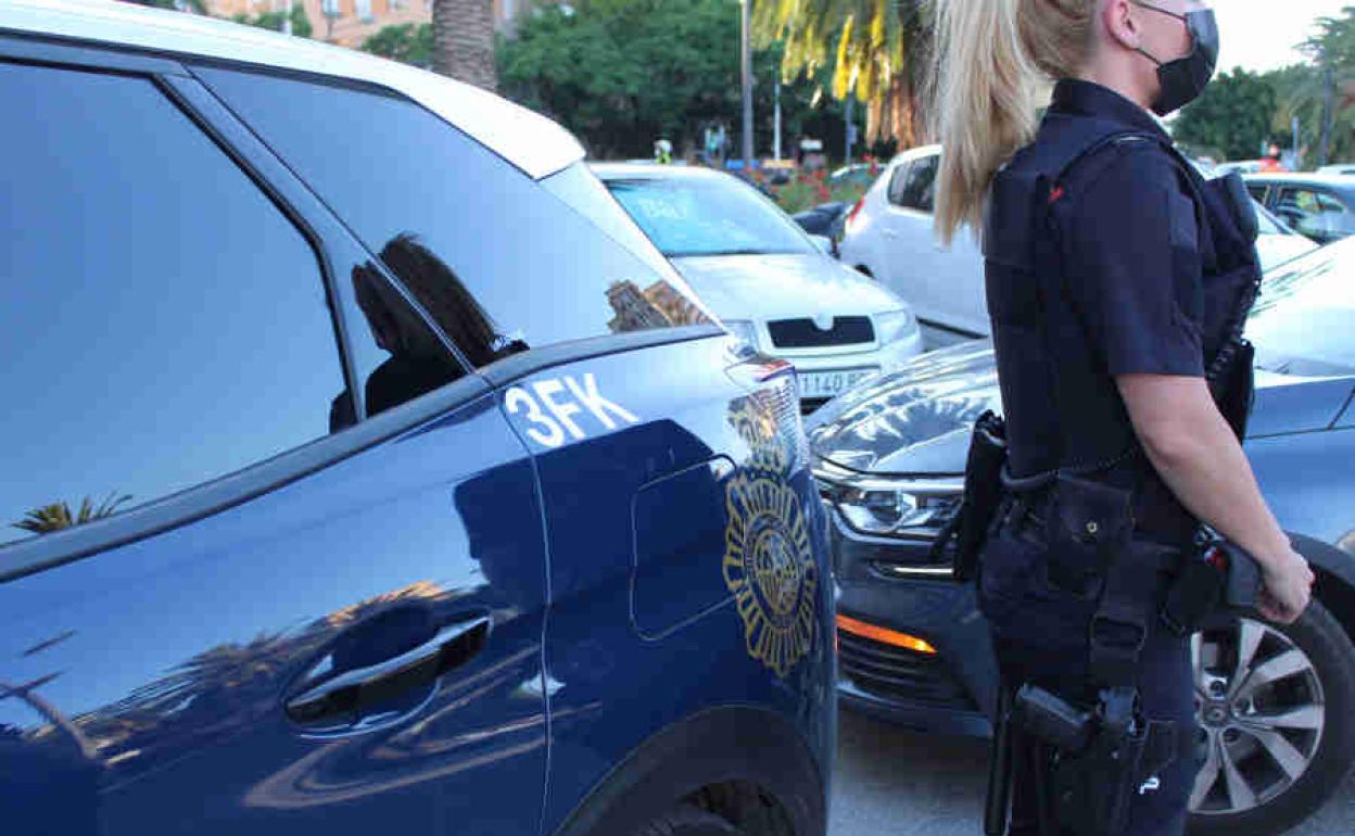 Agente de la Policía Nacinal.