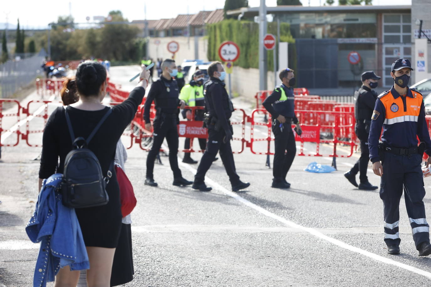 Fotos: Tiroteo en el cementerio de Torrent