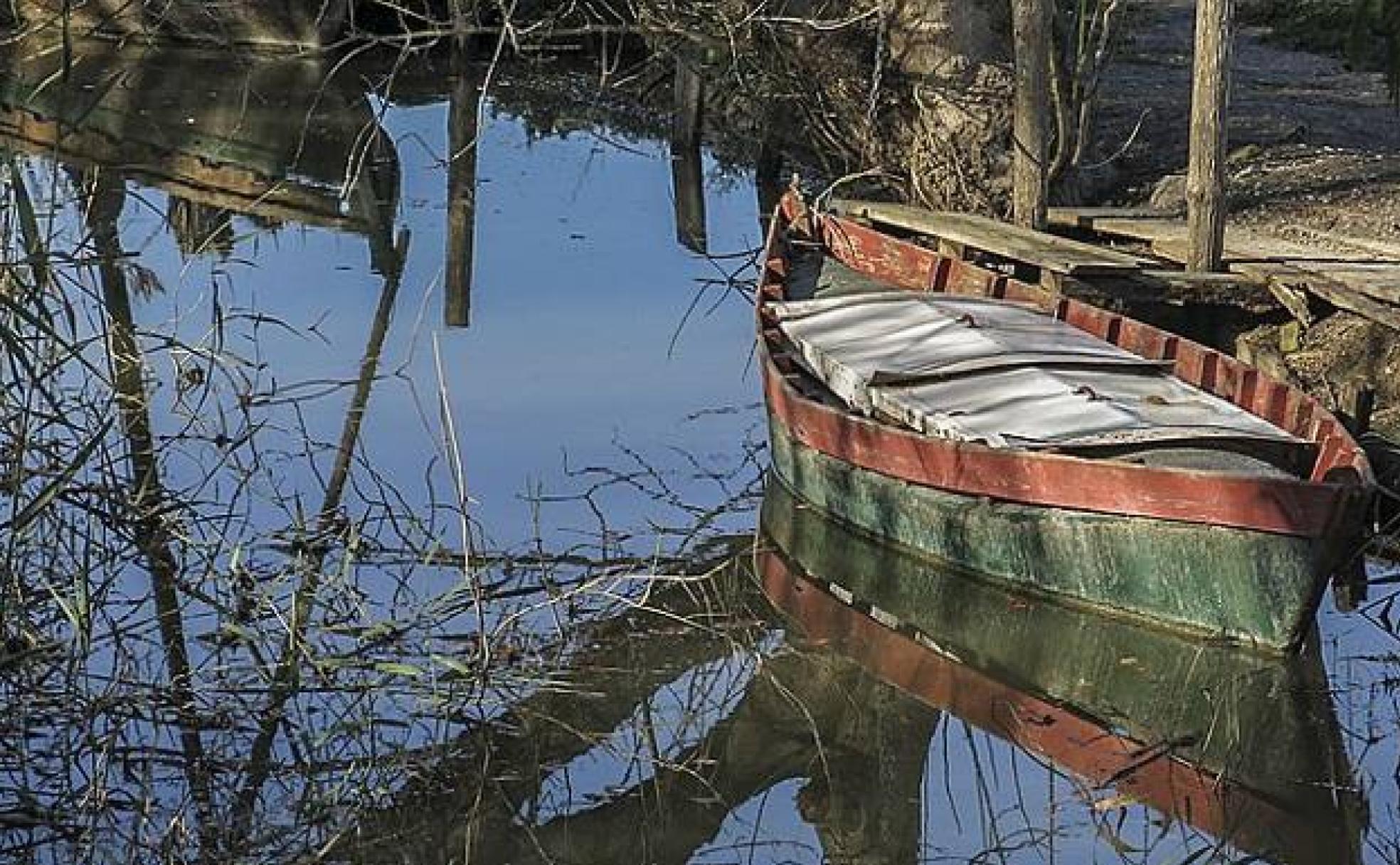 El Portet de Sollana, uno de los cinco bonitos embarcaderos de L'Albufera. 