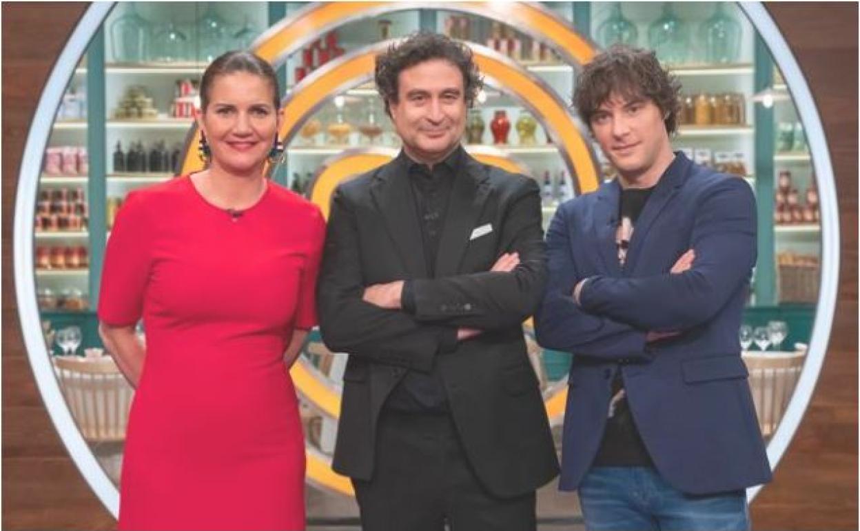 Samantha Vallejo-Nájera, Jordi Cruz y Pepe Rodríguez. 