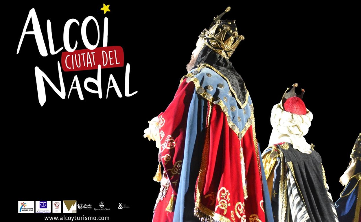 Cartel de la campaña de promoción puesta en marcha por el Ayuntamiento de Alcoy. 