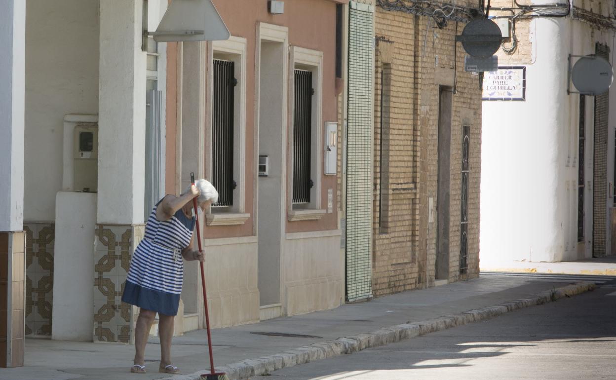 Càrcer es uno de los pueblos afectados por la pérdida de habitantes.