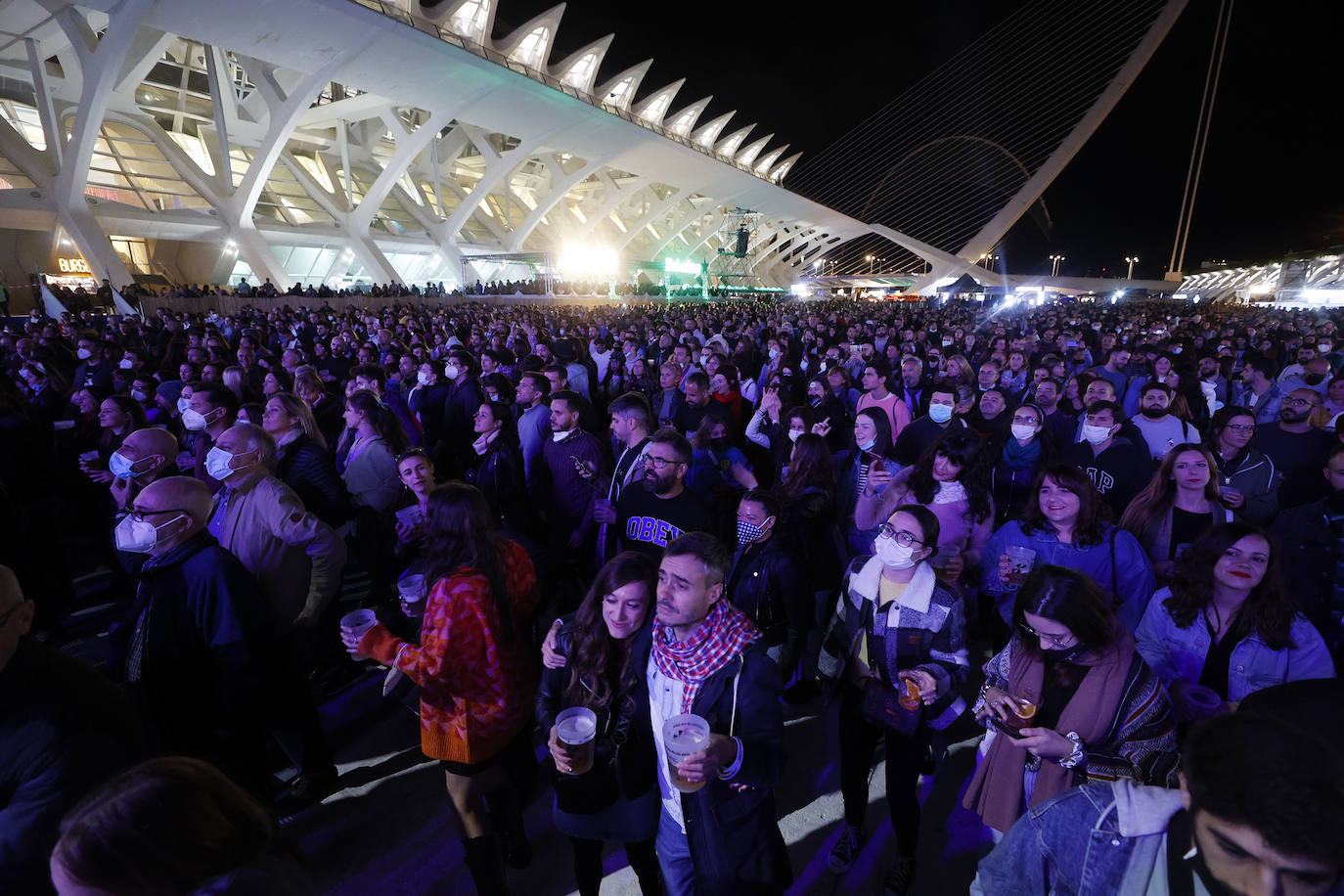 La gran cita musical regresa al marco incomparable de la Ciudad de las Artes y de las Ciencias con 40.000 entradas vendidas