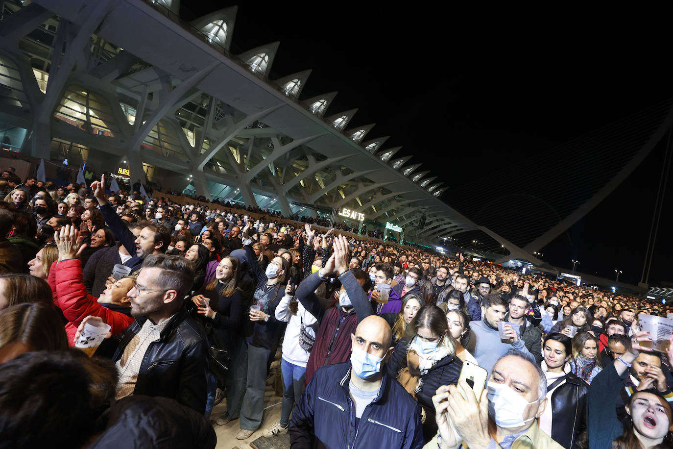 La gran cita musical regresa al marco incomparable de la Ciudad de las Artes y de las Ciencias con 40.000 entradas vendidas