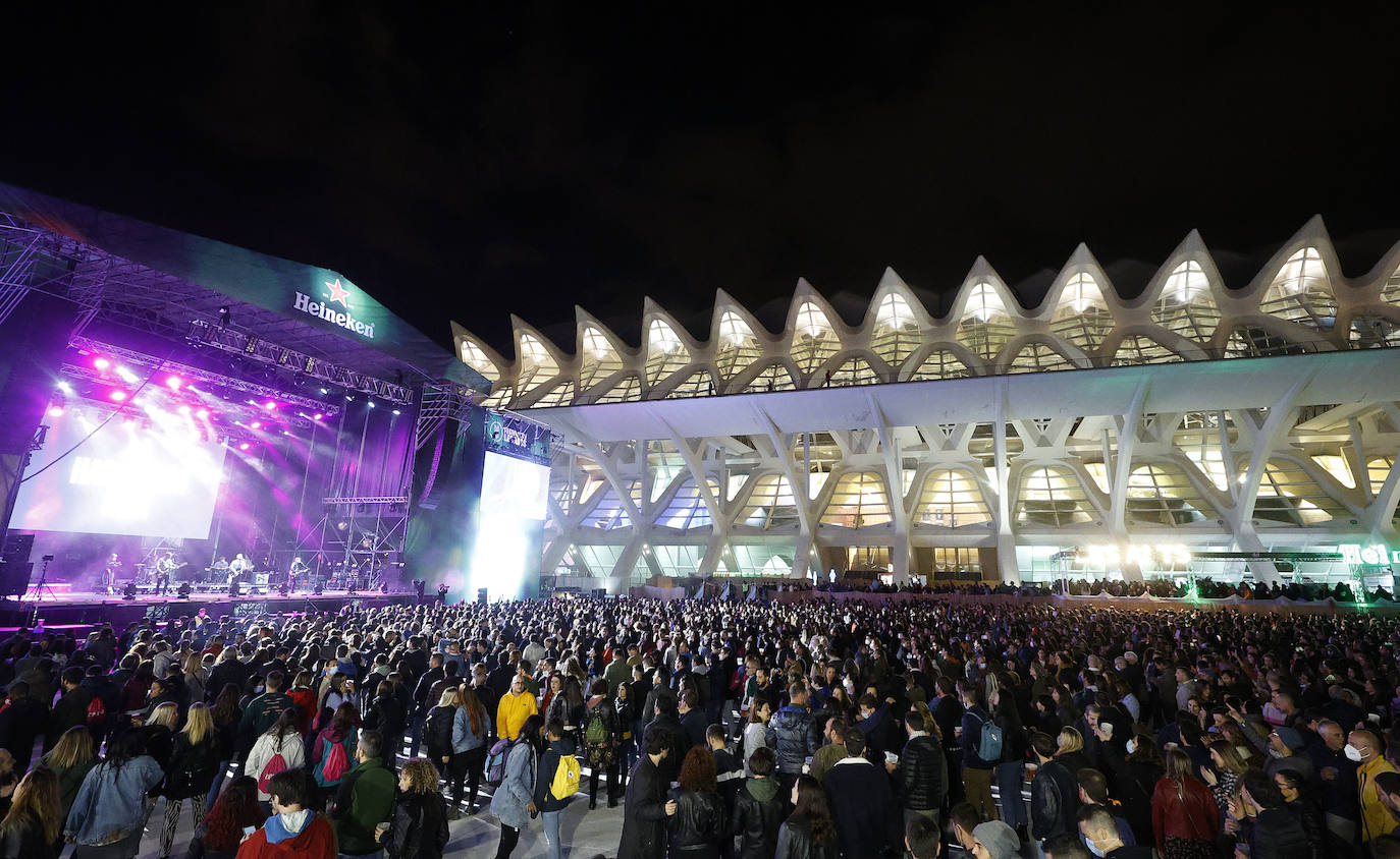 La gran cita musical regresa al marco incomparable de la Ciudad de las Artes y de las Ciencias con 40.000 entradas vendidas