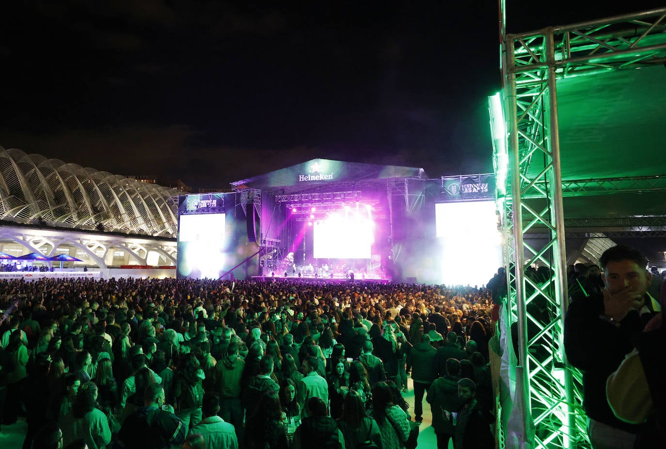 La gran cita musical regresa al marco incomparable de la Ciudad de las Artes y de las Ciencias con 40.000 entradas vendidas
