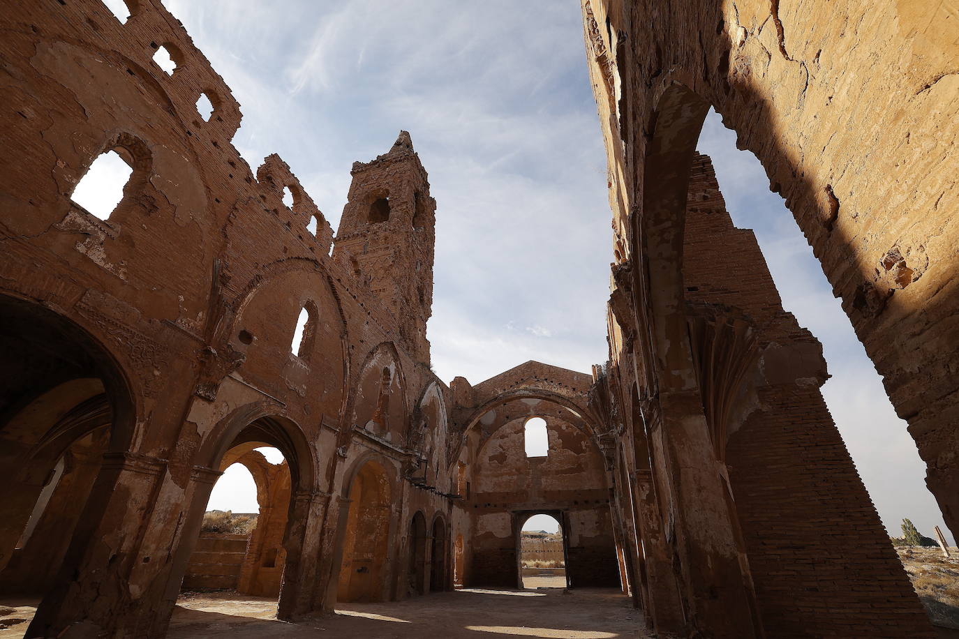 Belchite, un pueblo en ruinas inquietante