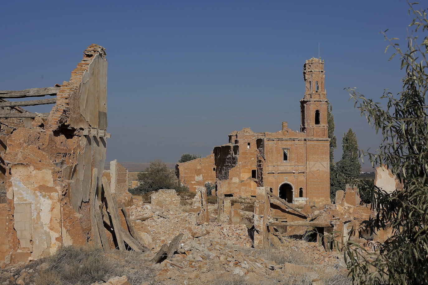 Belchite, un pueblo en ruinas inquietante