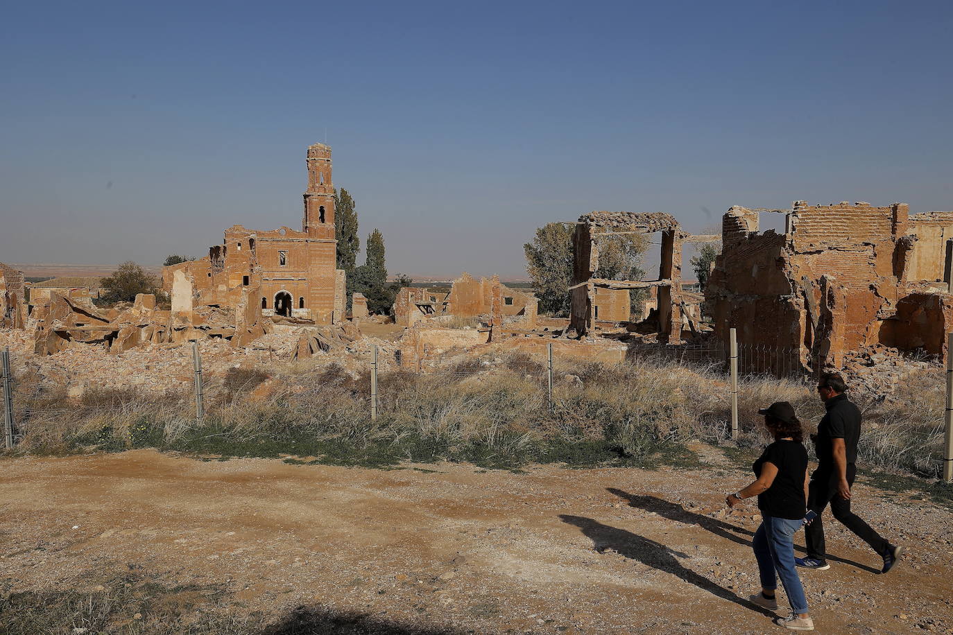 Belchite, un pueblo en ruinas inquietante