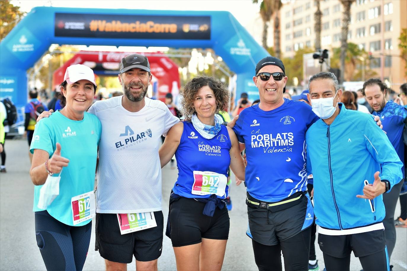 En la Volta a Peu por la Discapacidad ha habido una marcha a pie y otra corriendo y actividades especiales al acabar las pruebas, que se han desarrollado en un circuito de 4,5 kilómetros 