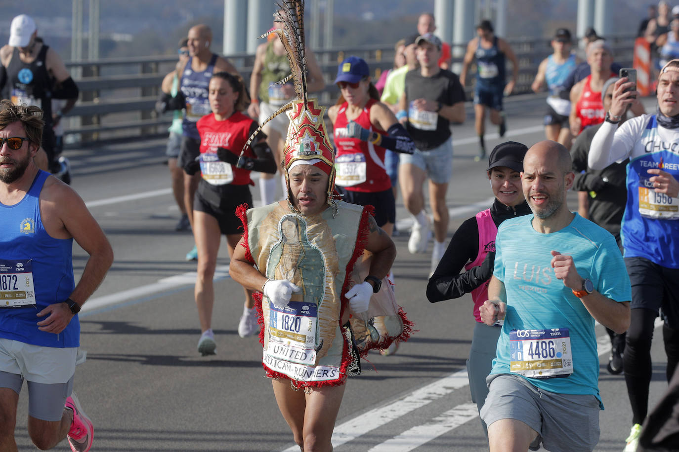 Fotos Maratón Nueva York: Las mejores fotografías del Maratón de Nueva York 2021