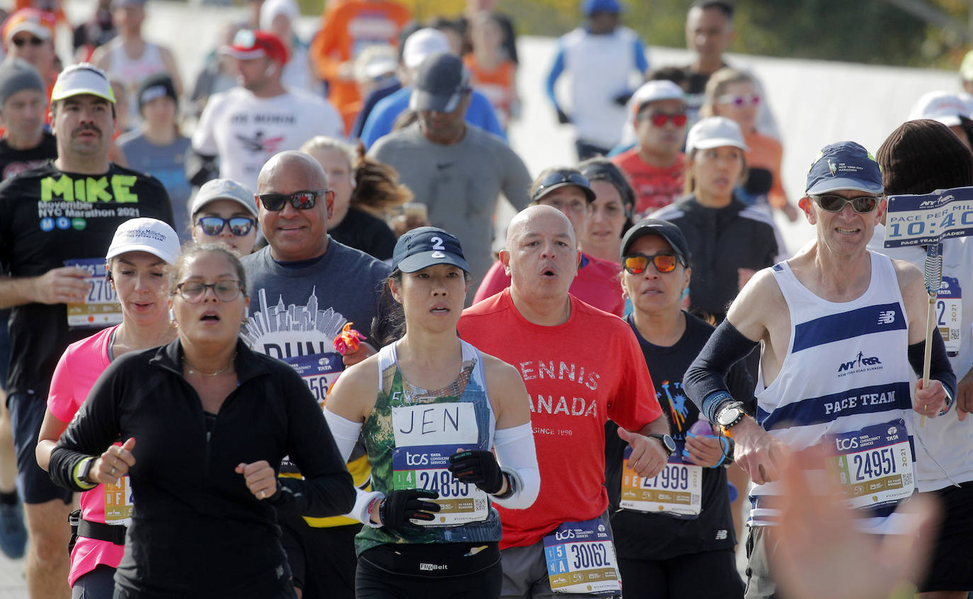 Fotos Maratón Nueva York: Las mejores fotografías del Maratón de Nueva York 2021