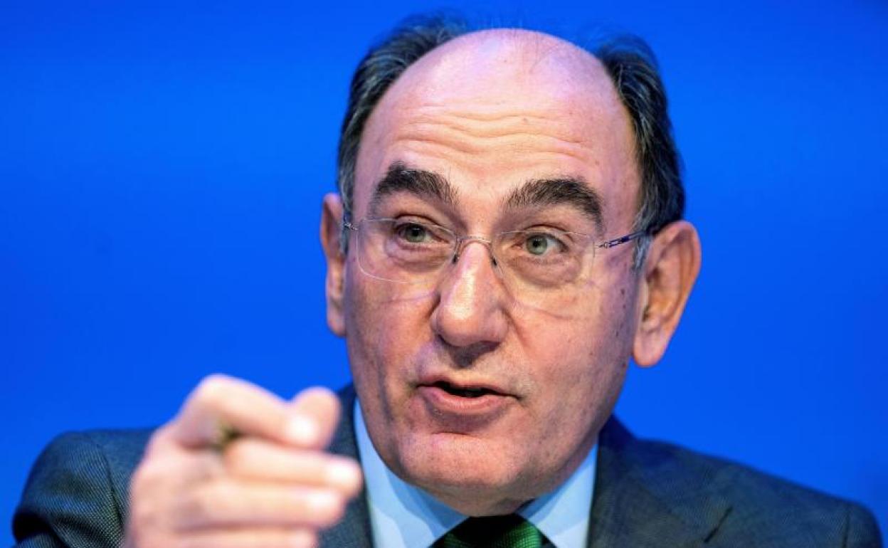 El presidente de Iberdrola, Ignacio Sánchez Galán.