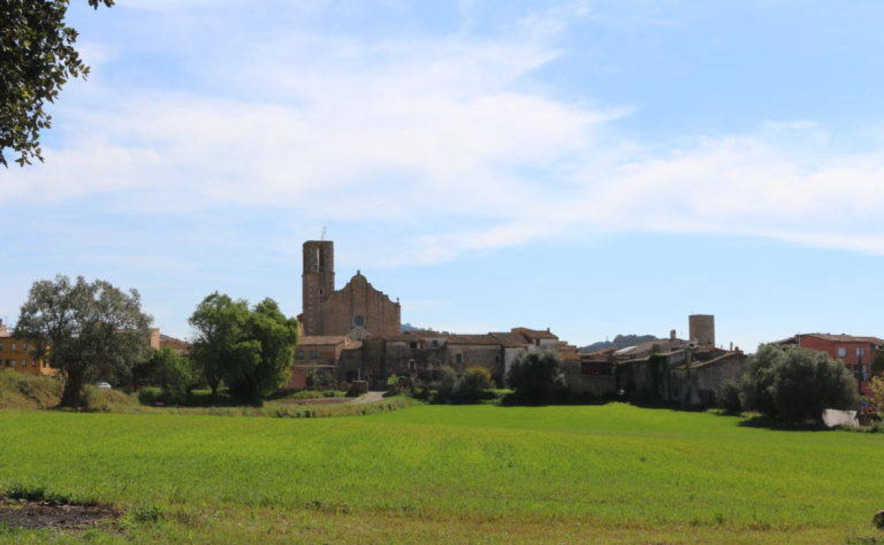 Vista del pueblo. 