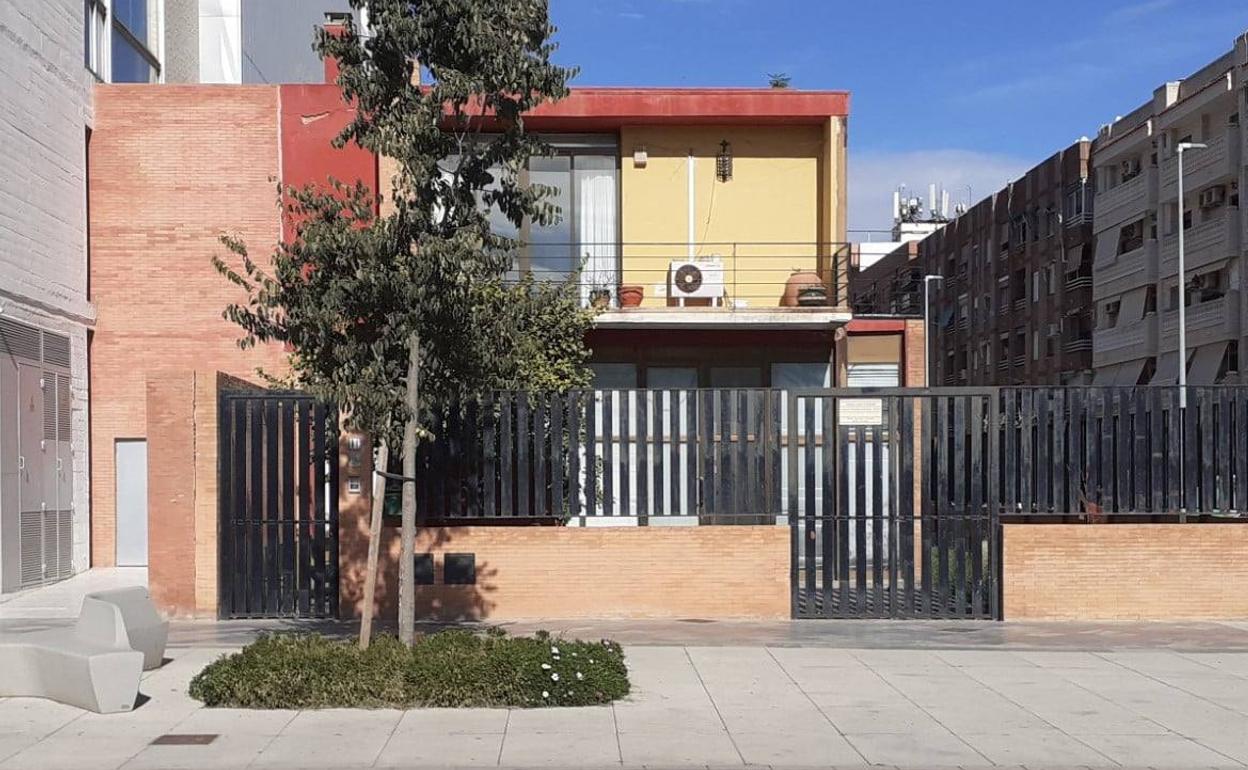 La casa museo de Alfonso Pérez Plaza, en la avenida Diputación. 