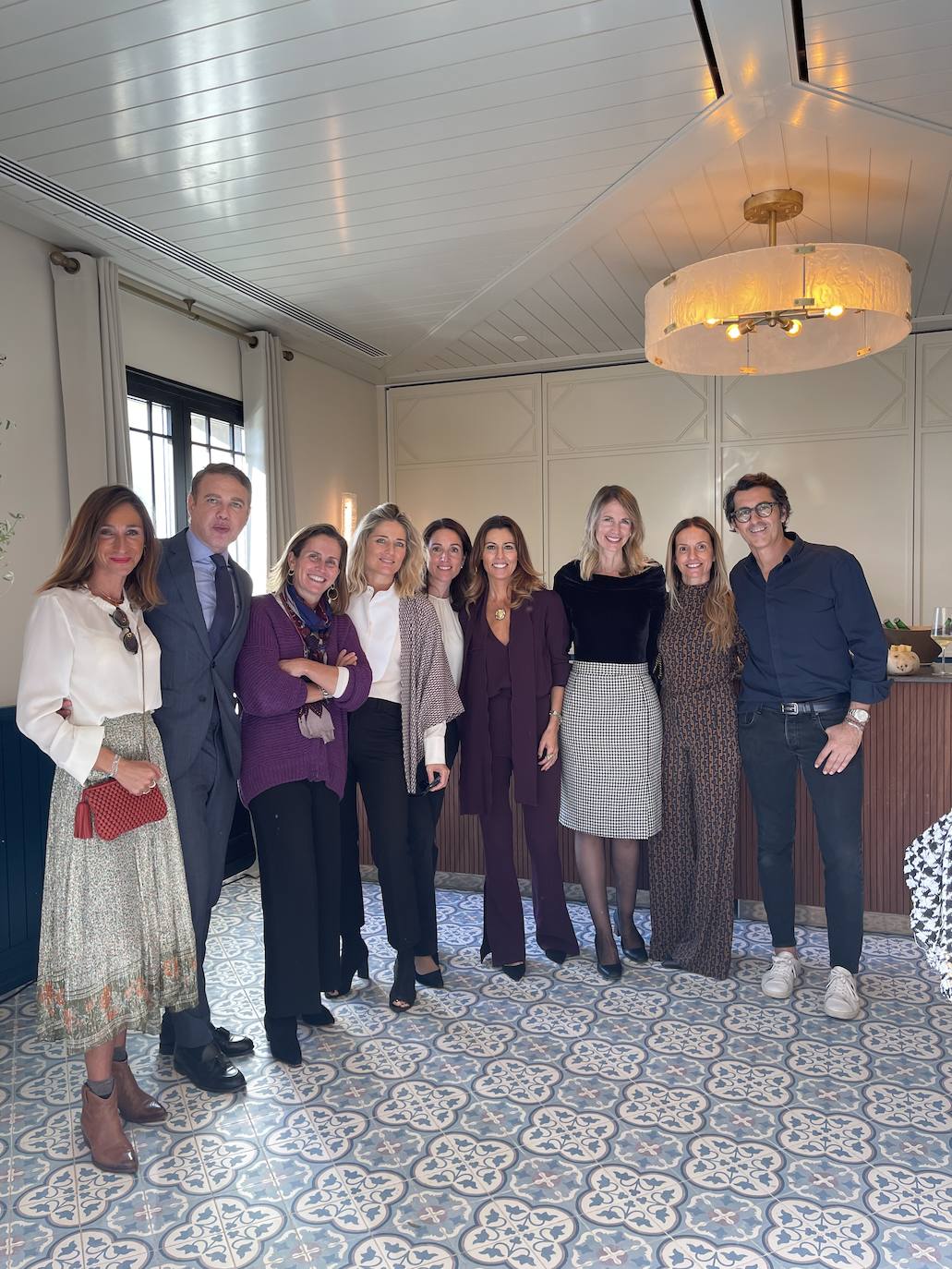 Bárbara de Quesada, Martín Rodríguez, Lourdes Millet, Begoña Grollo, Irene Girona, María Cosín, Mariate Prieto, Sandra Montalt y Gonzalo García