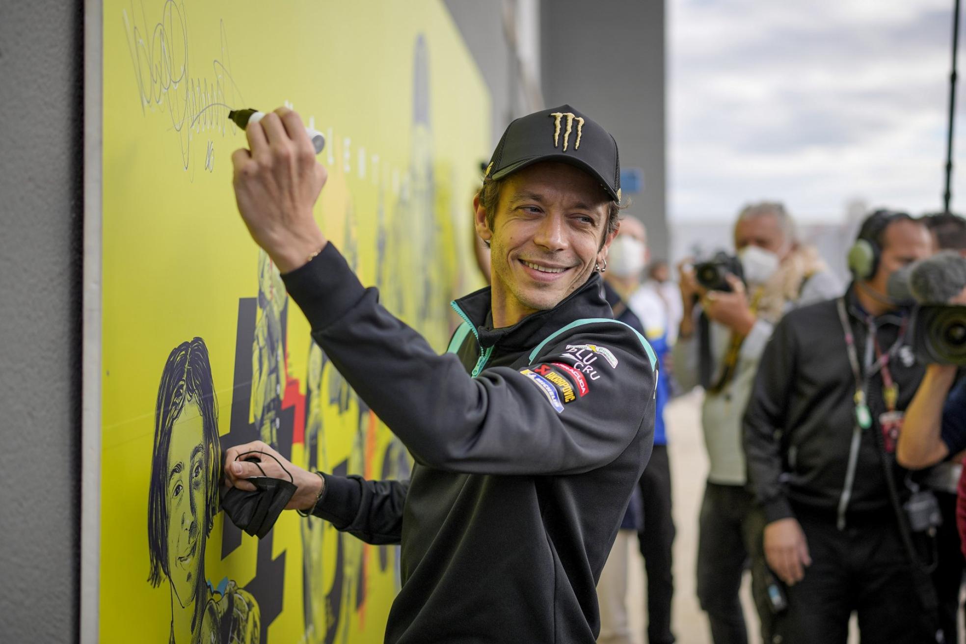 Rossi, este fin de semana en Cheste. afp