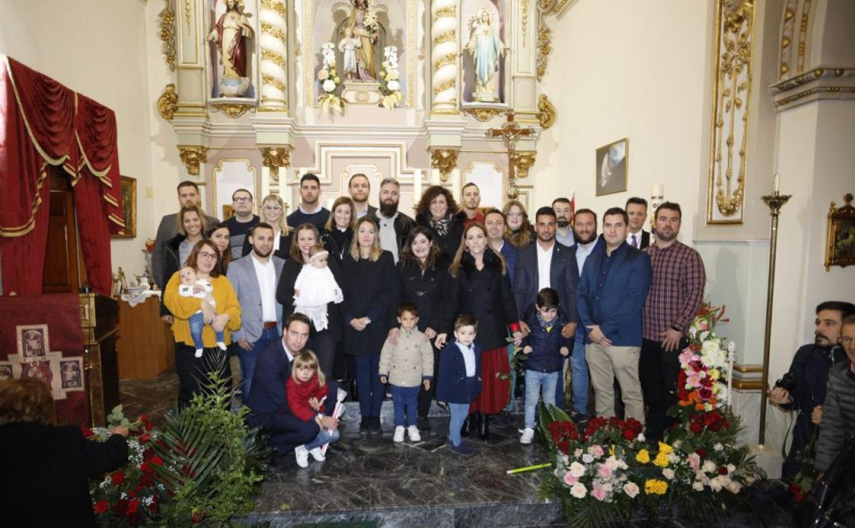 Imagen de archivo de los integrantes de la Penya Inducció