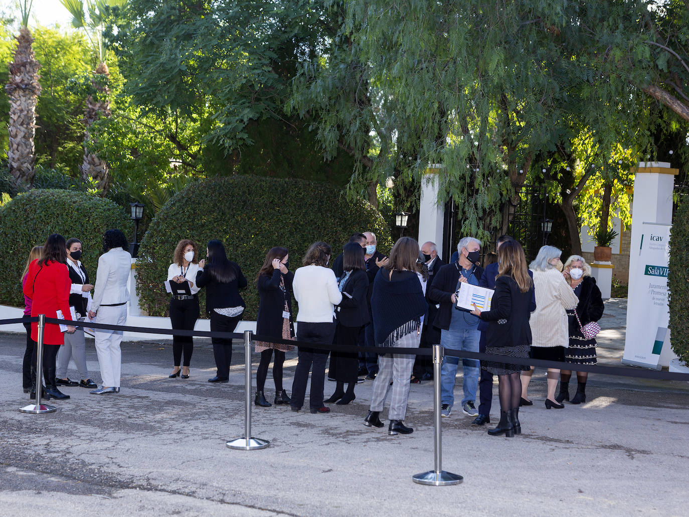 Este sábado fue una jornada de celebración en la Masia Xamandreu con la jura de nuevos letrados y con el acto de homenaje de los 25 años de colegiación del Ilustre Colegio de Abogados de Valencia (ICAV).