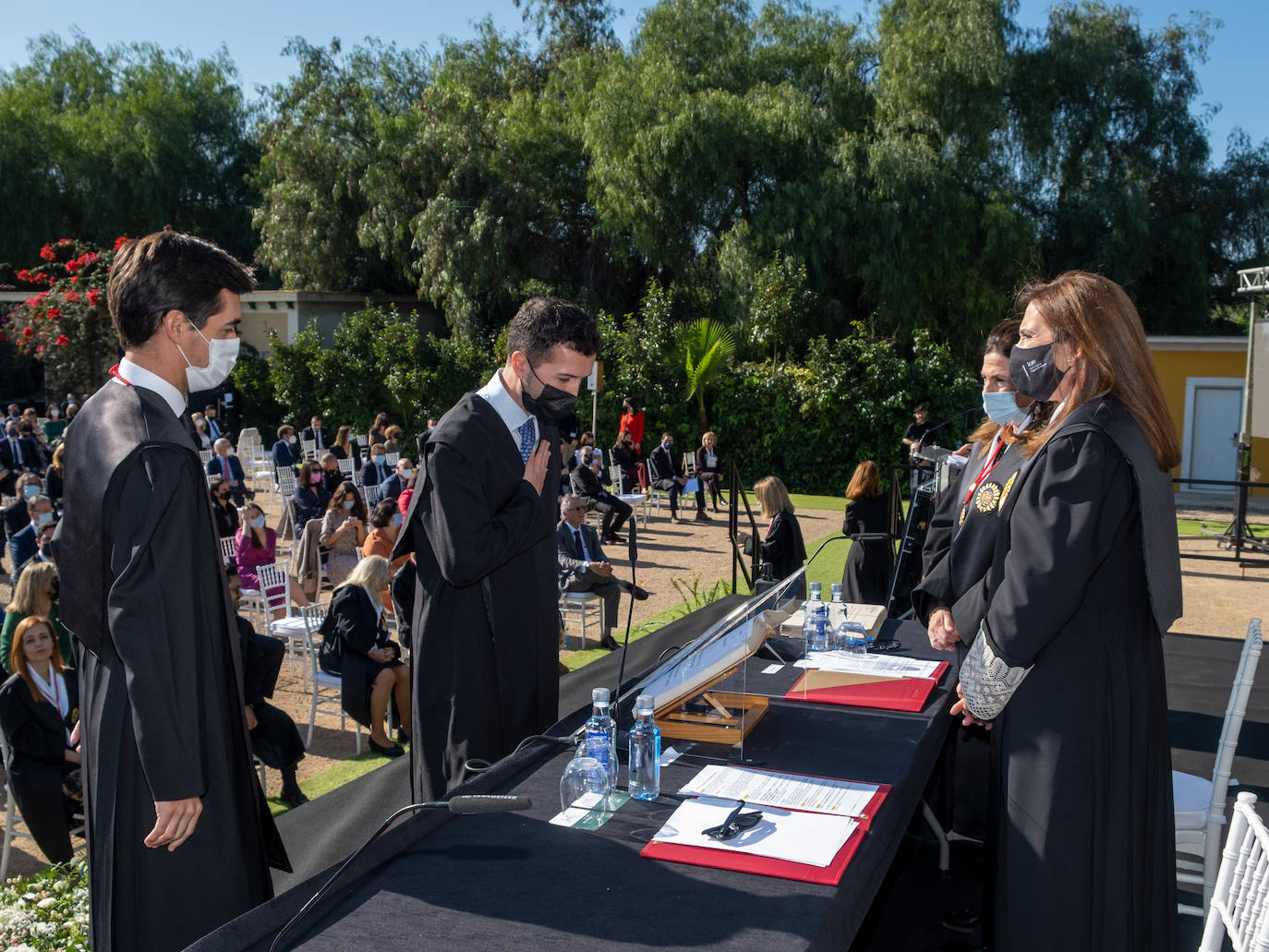 Este sábado fue una jornada de celebración en la Masia Xamandreu con la jura de nuevos letrados y con el acto de homenaje de los 25 años de colegiación del Ilustre Colegio de Abogados de Valencia (ICAV).