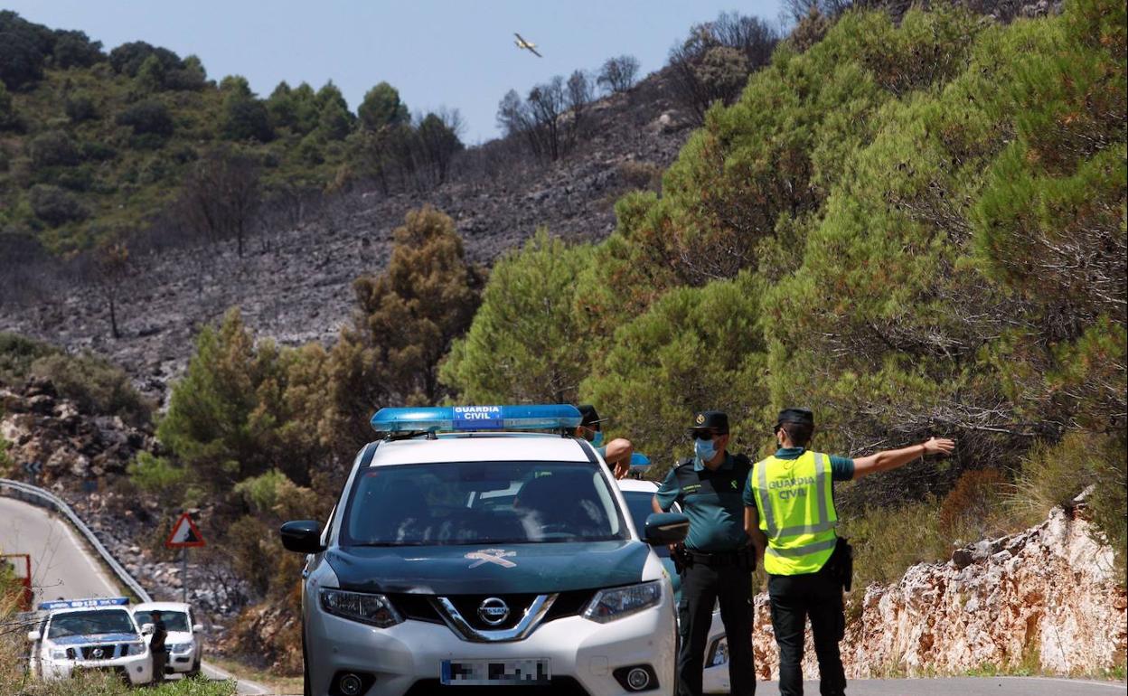 Agentes de la Guardia Civil de Alicante, en una imagen de archivo. 