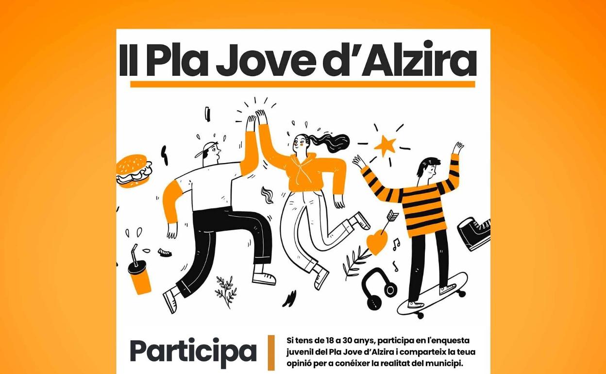 Alzira encuesta a los jóvenes para conocer sus intereses y necesidades