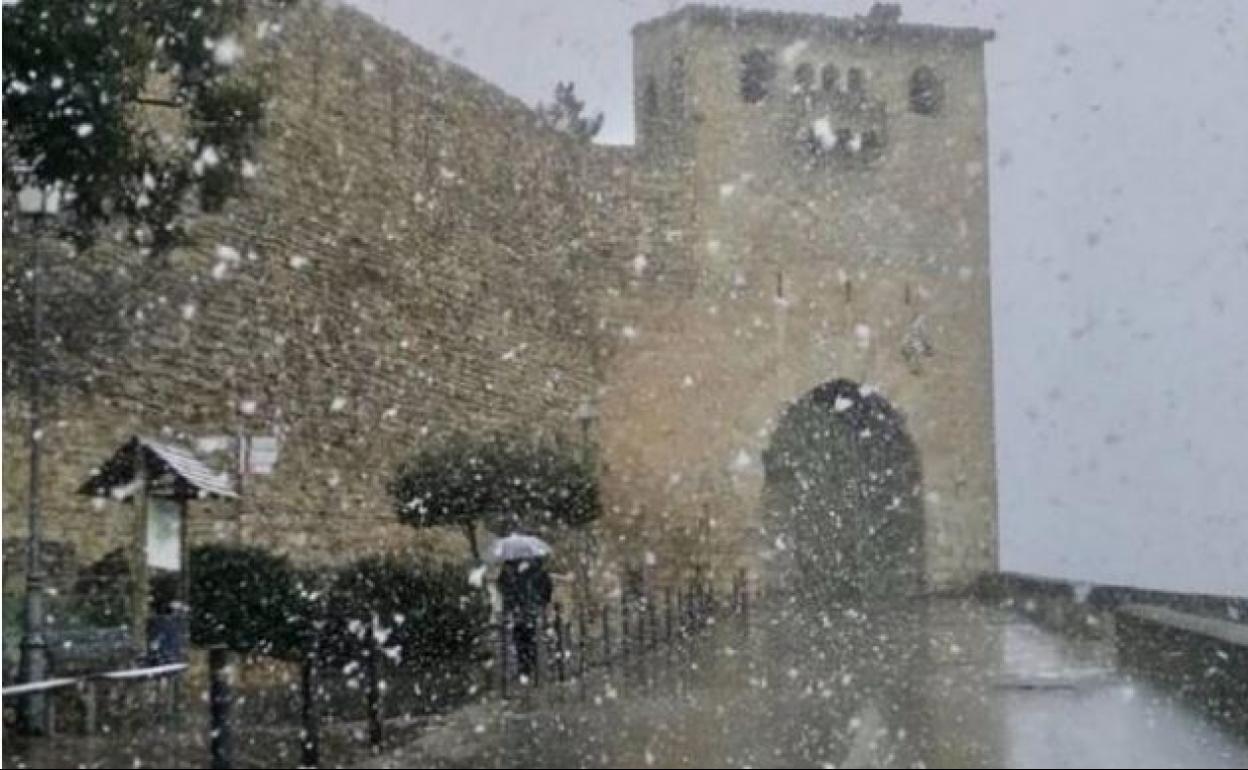 Las primeras nieves pueden llegar a Castellón y Valencia el lunes. 