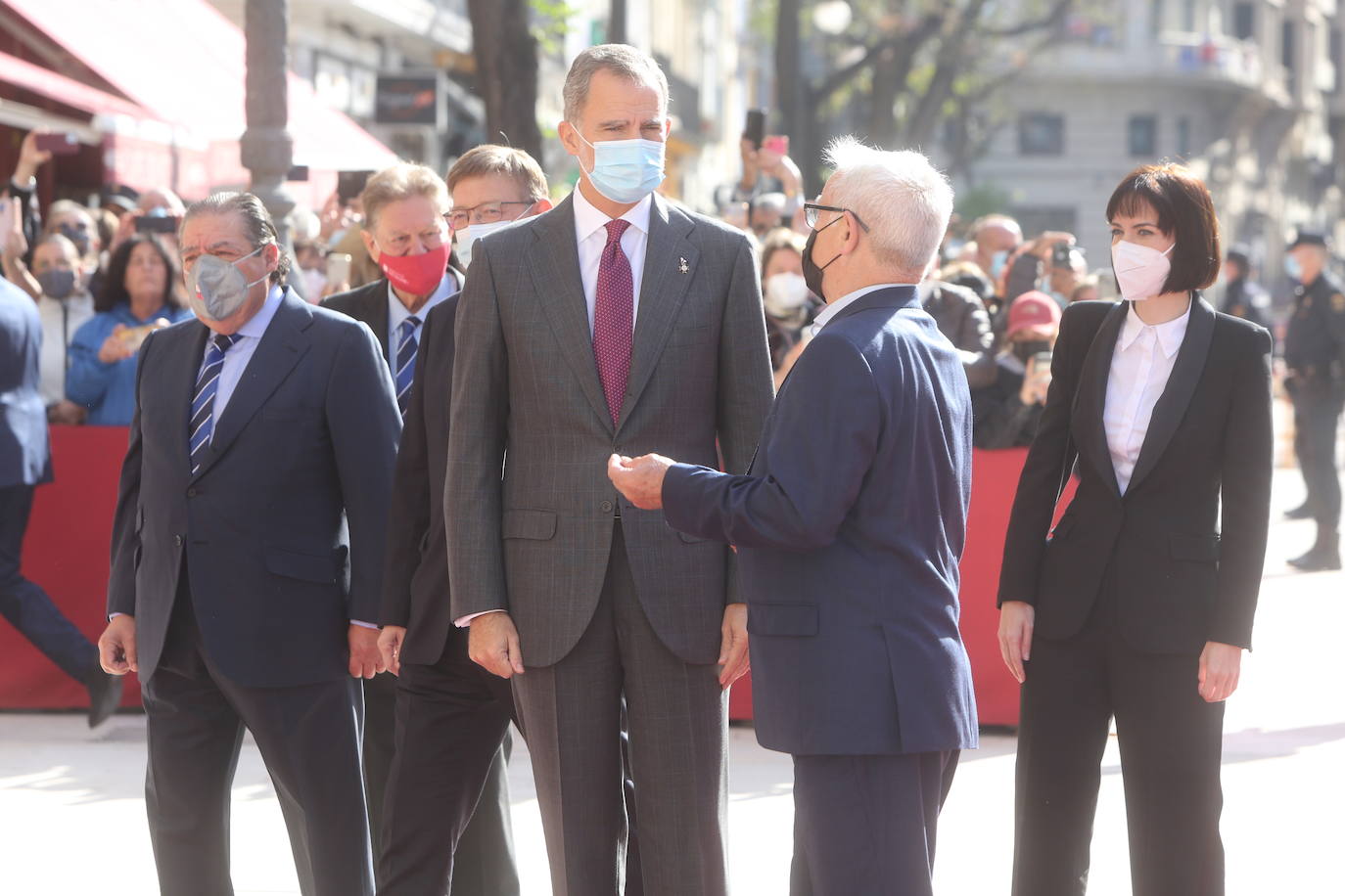 Los Premios Jaume I se entregan en Valencia, donde ha acudido en 2021 el Rey Felipe VI. 