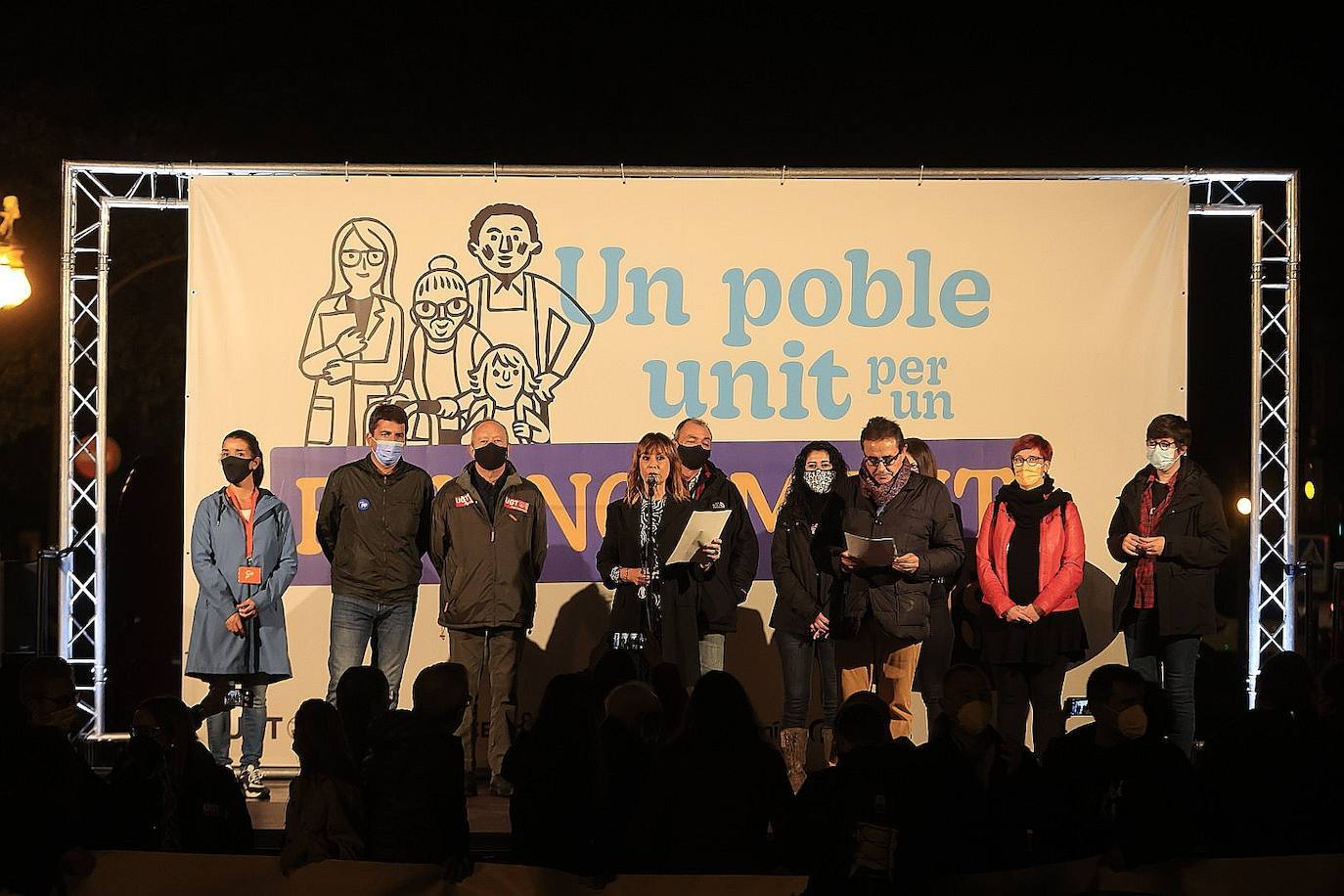 Fotos: Manifestación en Valencia contra la infrafinanciación de la Comunitat