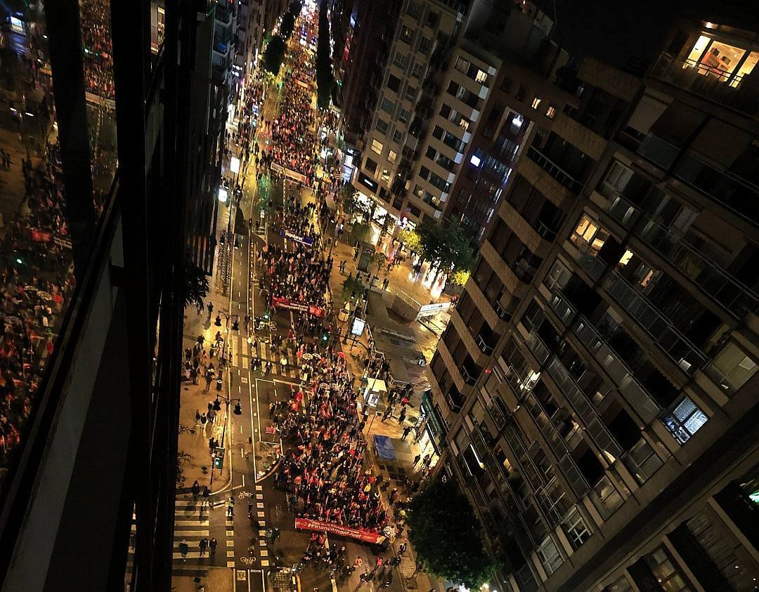 Fotos: Manifestación en Valencia contra la infrafinanciación de la Comunitat