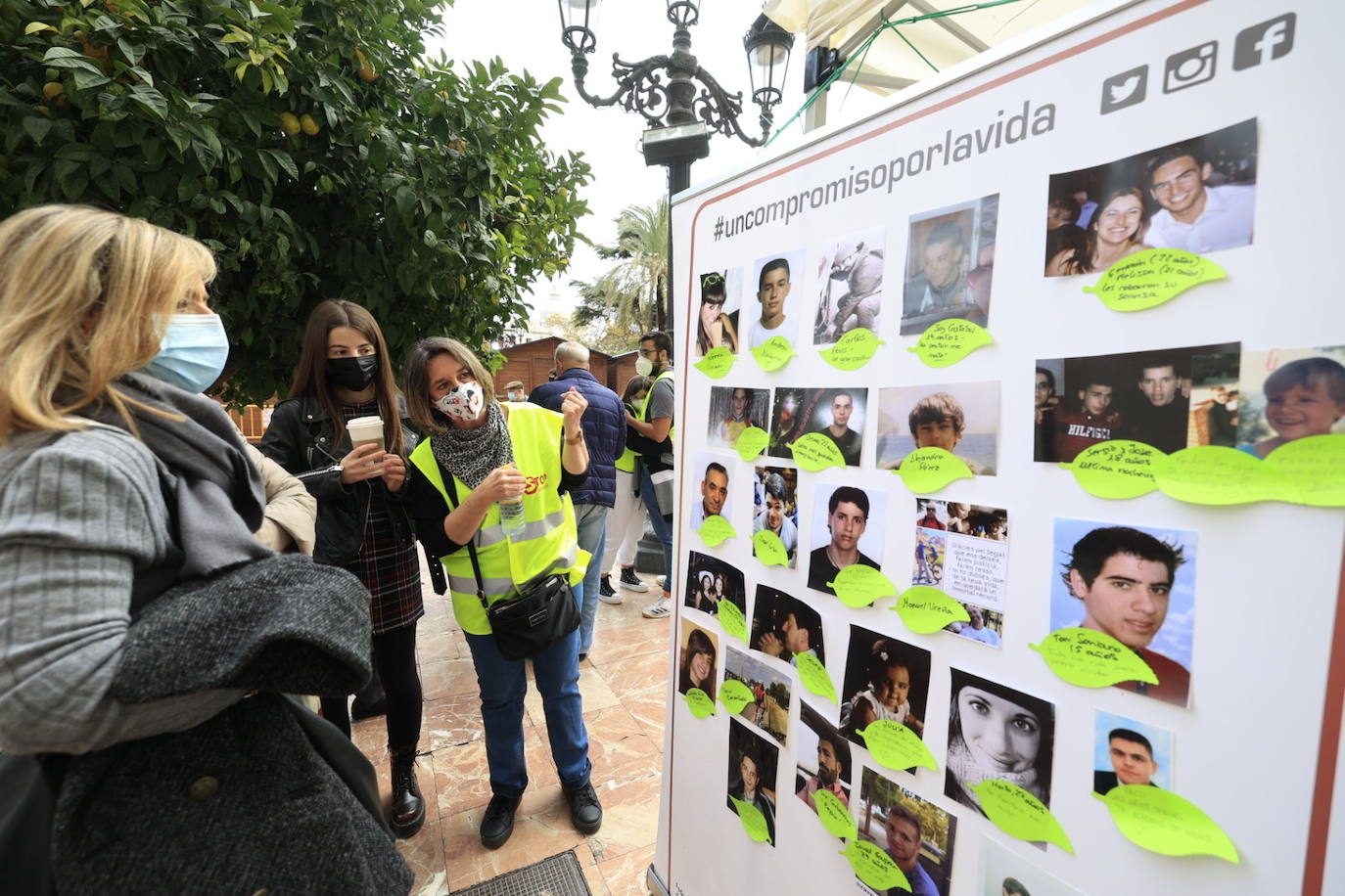 Acto de 'Stop Accidentes' este domingo.