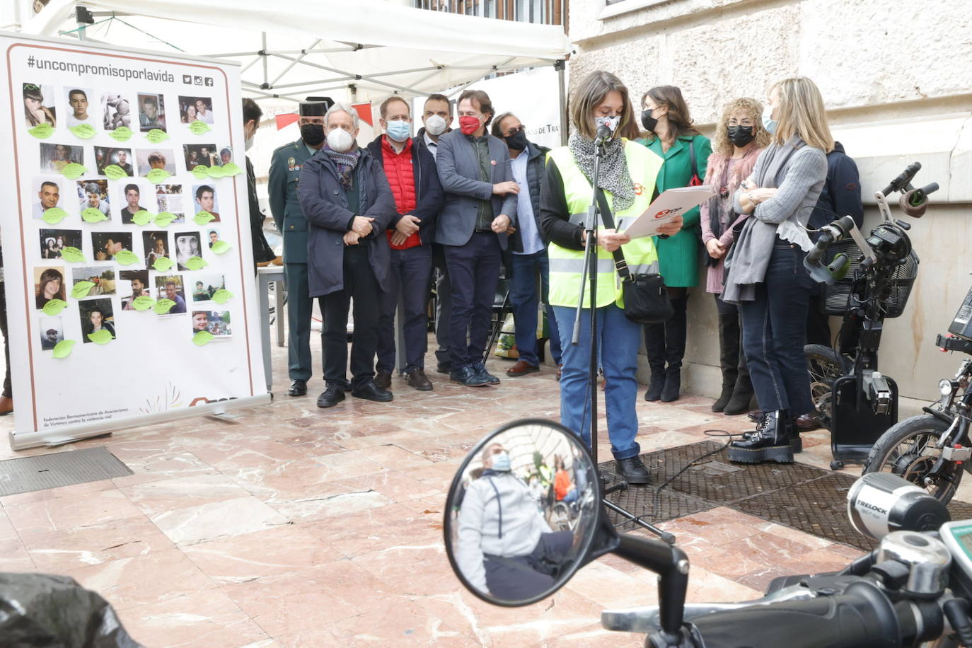 Acto de 'Stop Accidentes' este domingo.