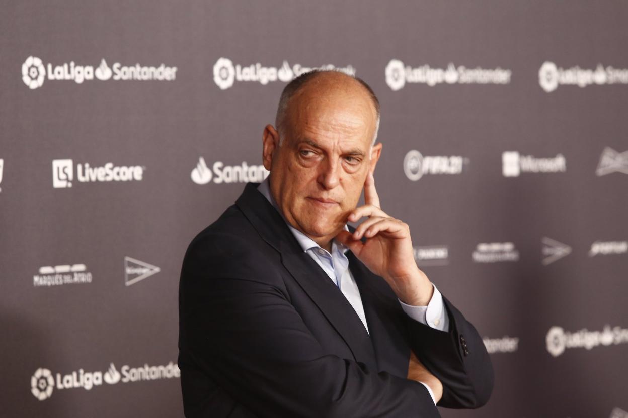 t Cambio de opinión. Tebas se mostró reacio a la entrada de Lim en 2014.  europa press