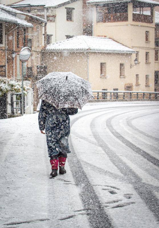 Nieve en Pradillo (La Rioja)