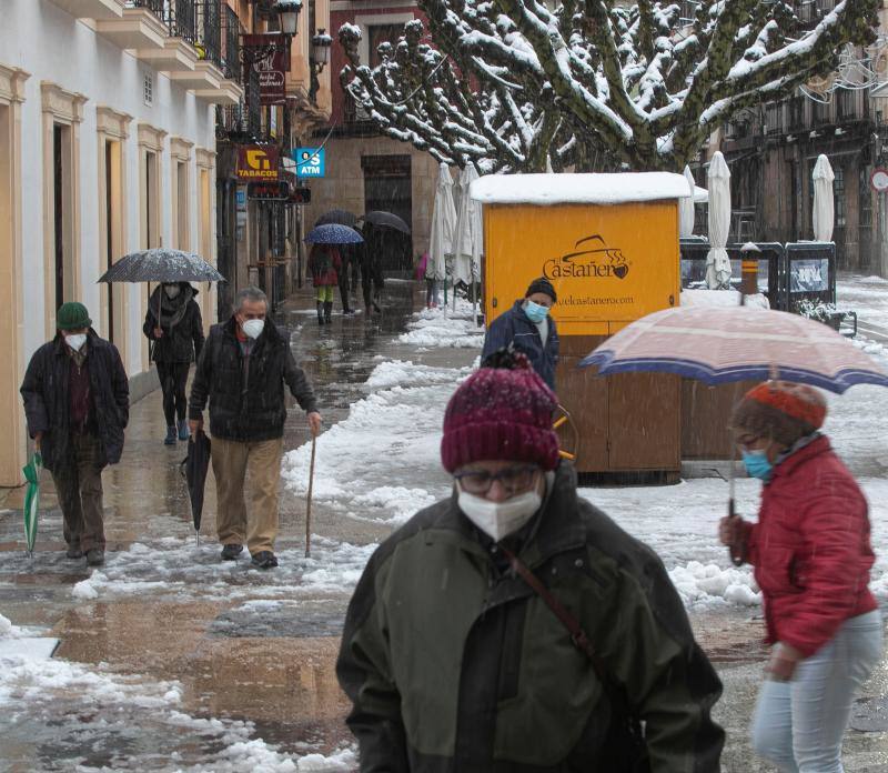 Nieve en Soria