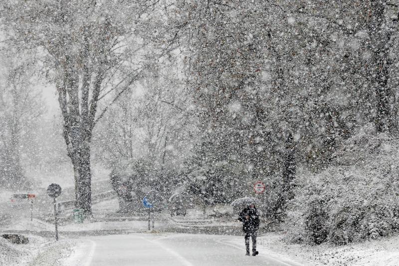 Nieve en Valladolid