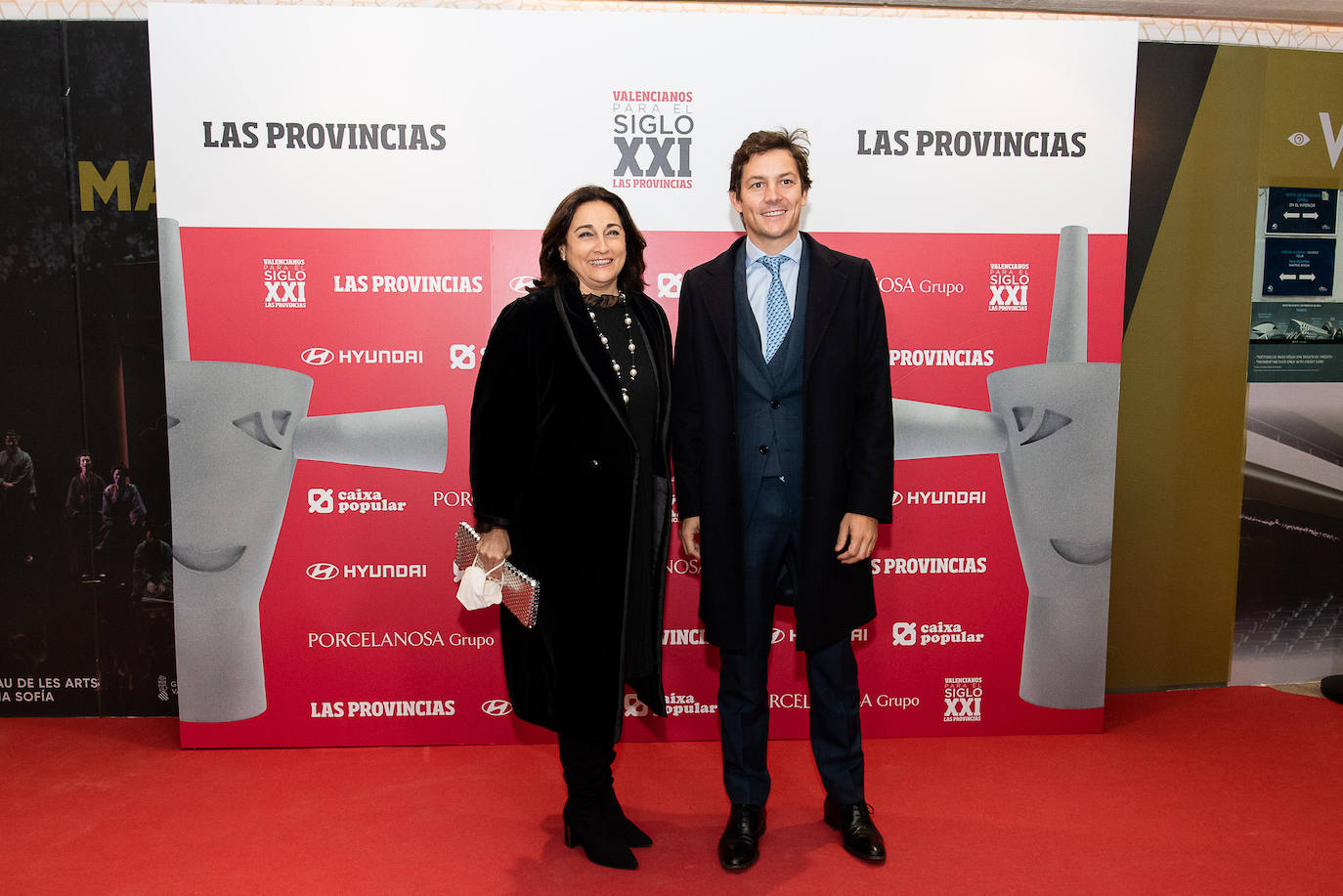 Julia Martínez, gerente, y Borja Ávila, presidente, de la Asociación de Comerciantes del Centro Histórico y el Ensanche.