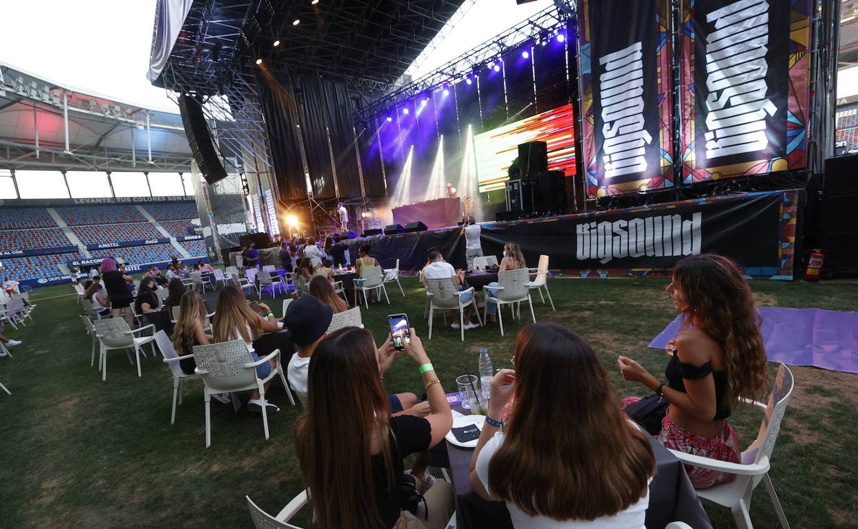 La pasada edición del Big Sound, celebrada en el estadio Ciutat de València. 