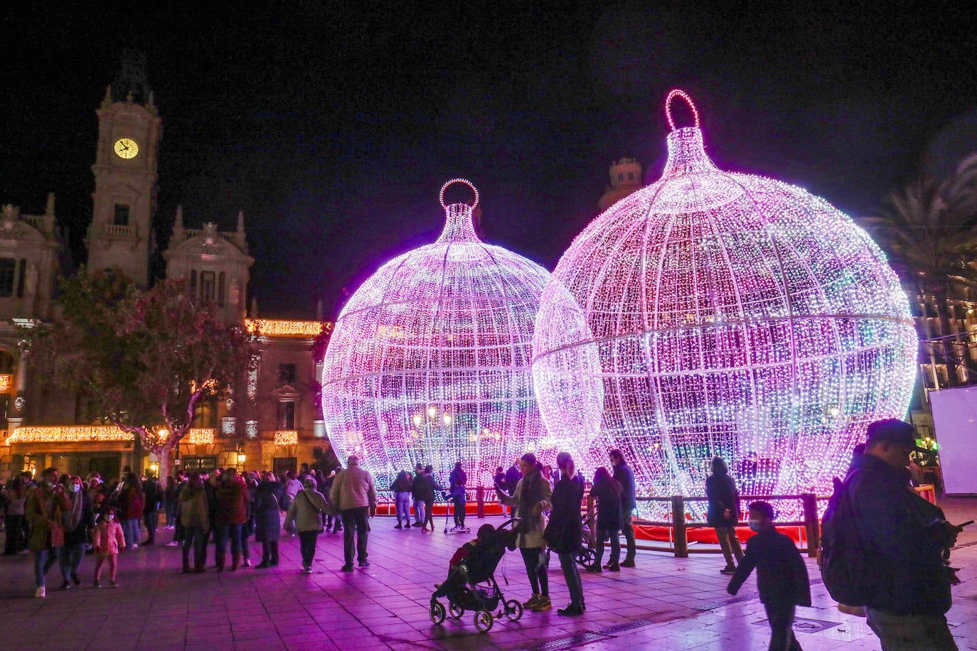 Fotos: Valencia enciende la iluminación navideña 2021