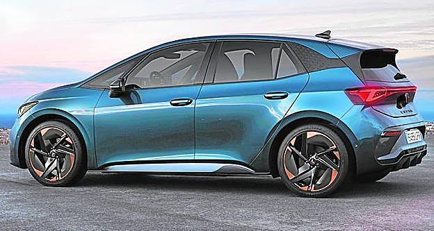 Perfil con cinco puertas y 4,32 metros de largo.