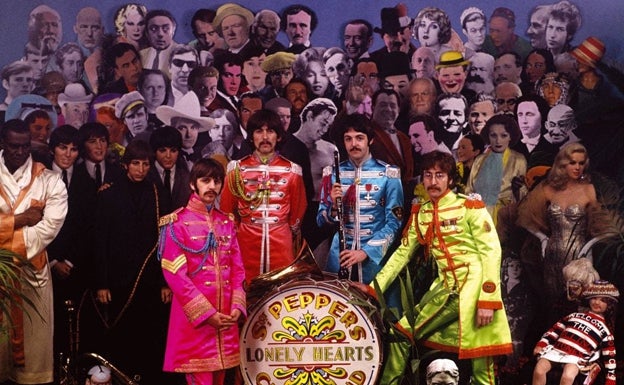 Portada del icónico álbum de los Beatles. 